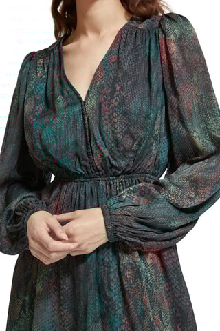 Vestido estilo patinadora - Verde