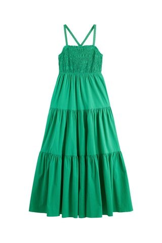 Vestido comprido - Verde-escuro