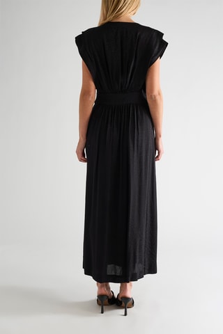 Vestido traçado - Preto