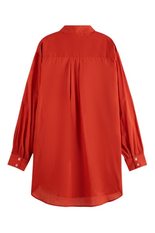 Camisa oversize - Vermelho