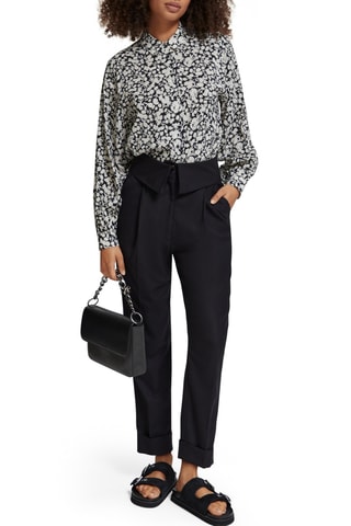 Camisola em algodão biológico - Preto