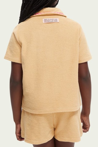 Camisola em algodão biológico - Bege