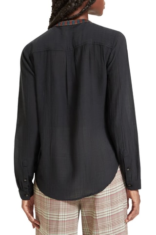 Camisola em algodão biológico - Preto