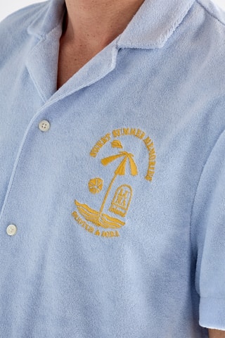 Camisa - Azul-celeste