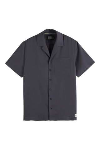 Camisa regular - Preto