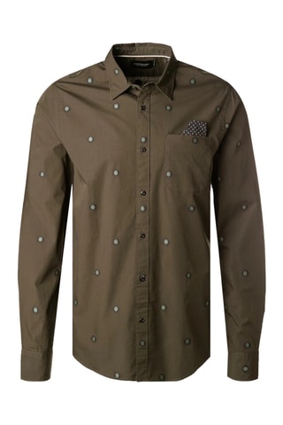 Camisa regular - Caqui