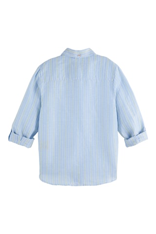 Camisa em linho - Azul