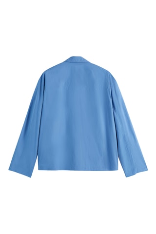 Sobrecamisa relaxed - Azul