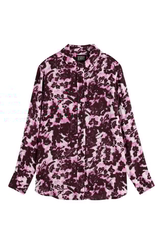 Camisa relaxed - Bordô