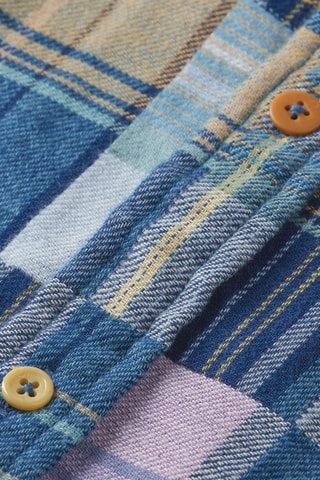 Camisa regular - Azul-marinho