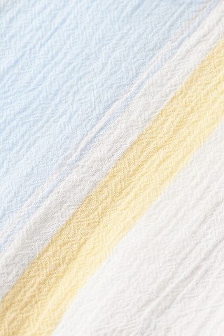 Camisa - Branco e castanho