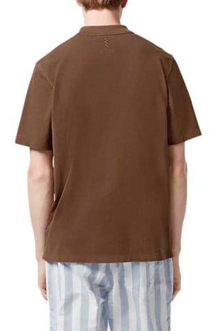 Polo relaxed - Castanho