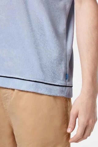 Polo relaxed - Azul-claro