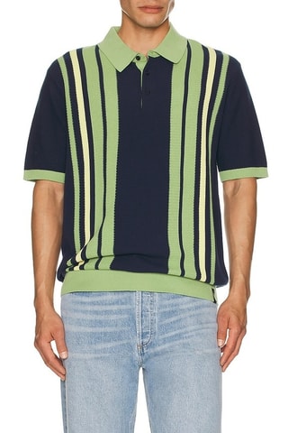 Polo regular - Azul-marinho