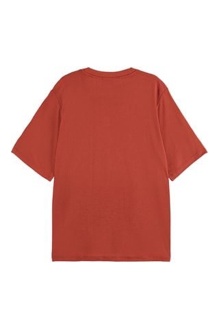 T-shirt relaxed - Ferrugem