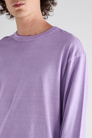 T-shirt em algodão biológico - Violeta
