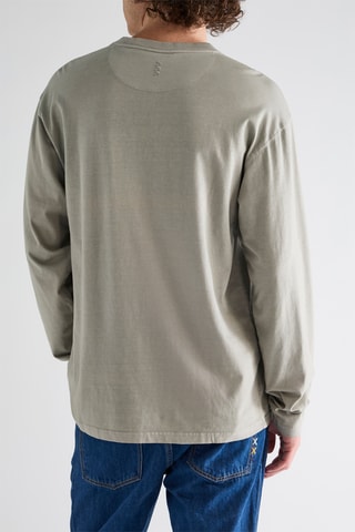 T-shirt em algodão biológico - Cinzento