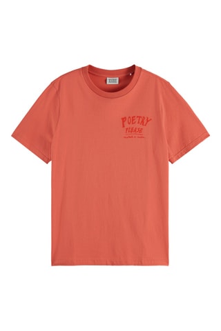 T-shirt regular - Coral