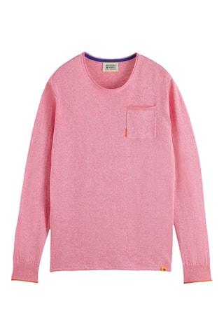 T-shirt em linho - Rosa