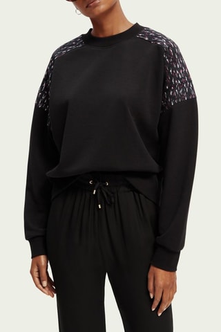 Sweat em algodão biológico - Preto