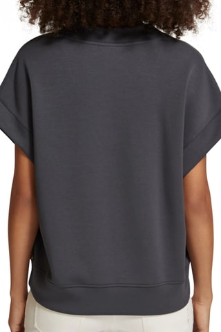 Sweat sem mangas - Preto