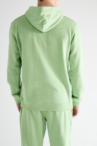 Sweat com capuz - Verde-claro