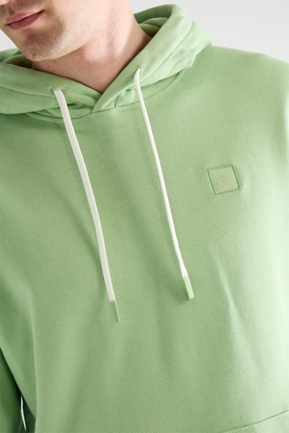 Sweat com capuz - Verde-claro