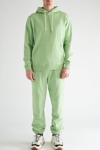 Sweat com capuz - Verde-claro