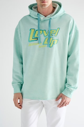 Sweat com capuz - Azul-marinho