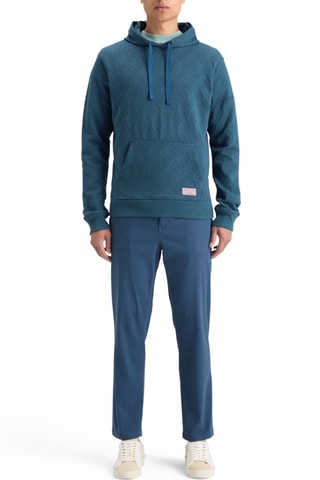 Sweat com capuz - Azul