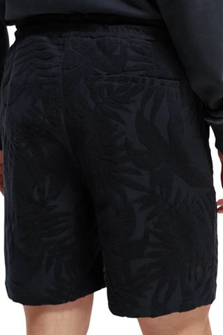 Calções em algodão biológico - Preto