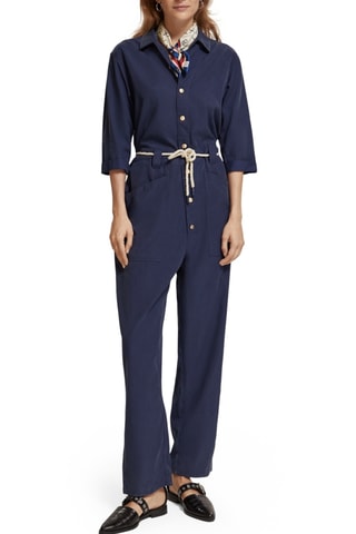 Macacão - Azul-marinho