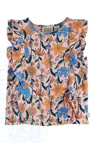 T-shirt e calções - Rosa