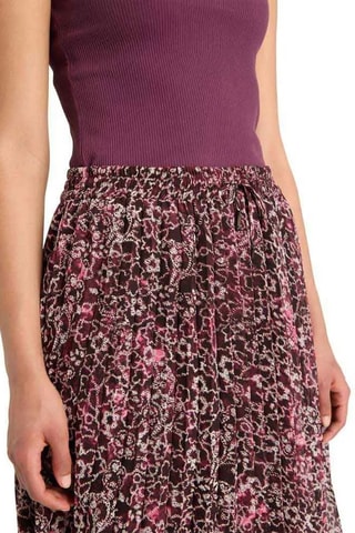 Saia plissada - Rosa