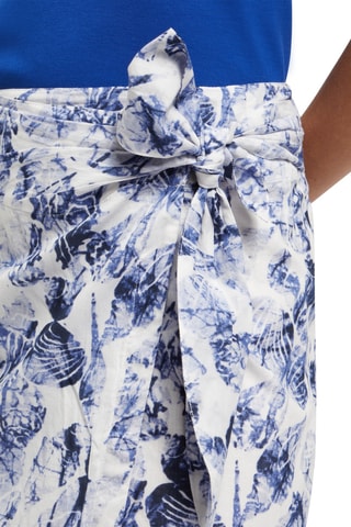 Saia traçada - Branco