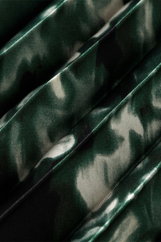 Saia plissada - Verde