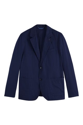 Blazer relaxed - Azul-marinho