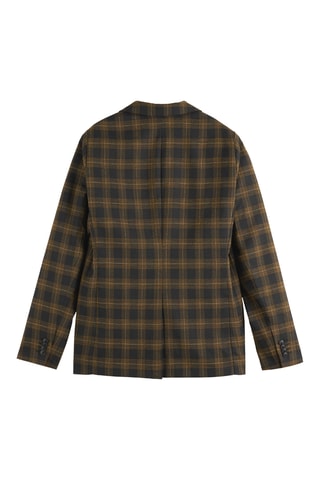 Blazer regular - Castanho