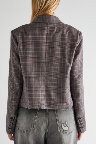 Blazer curto - Cinzento