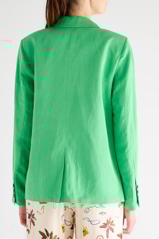 Blazer em linho - Verde