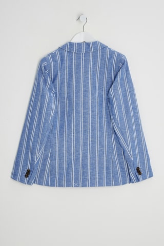 Blazer em linho - Azul