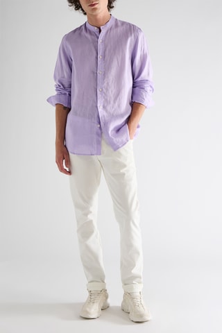 Camisa em linho - Lilás