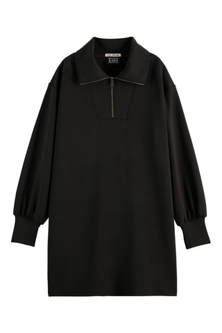 Vestido direito - Preto