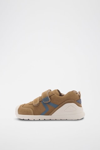 Tennis cuir biomecanics - Marron