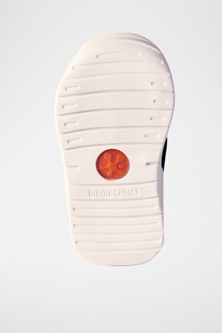 Tennis cuir biomecanics - Bleu