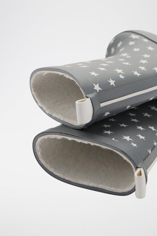 Bottes de pluie étoiles - Anthracite