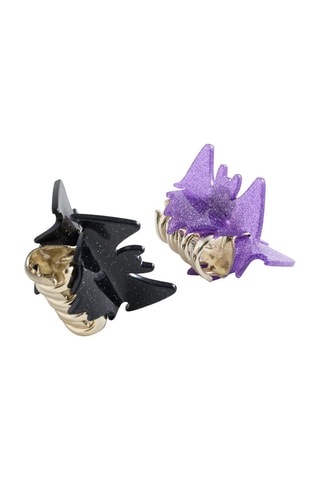 Lot 2 barrettes Halloween - Argenté