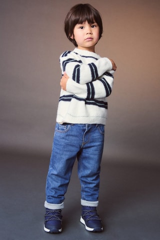 Bottines à lacets - Bleu