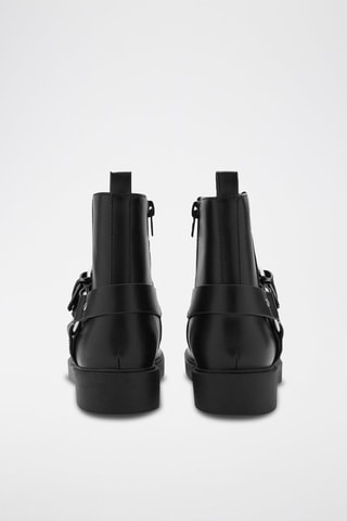 Bottines à boucle - Noir