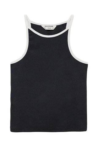 Débardeur coton - Anthracite